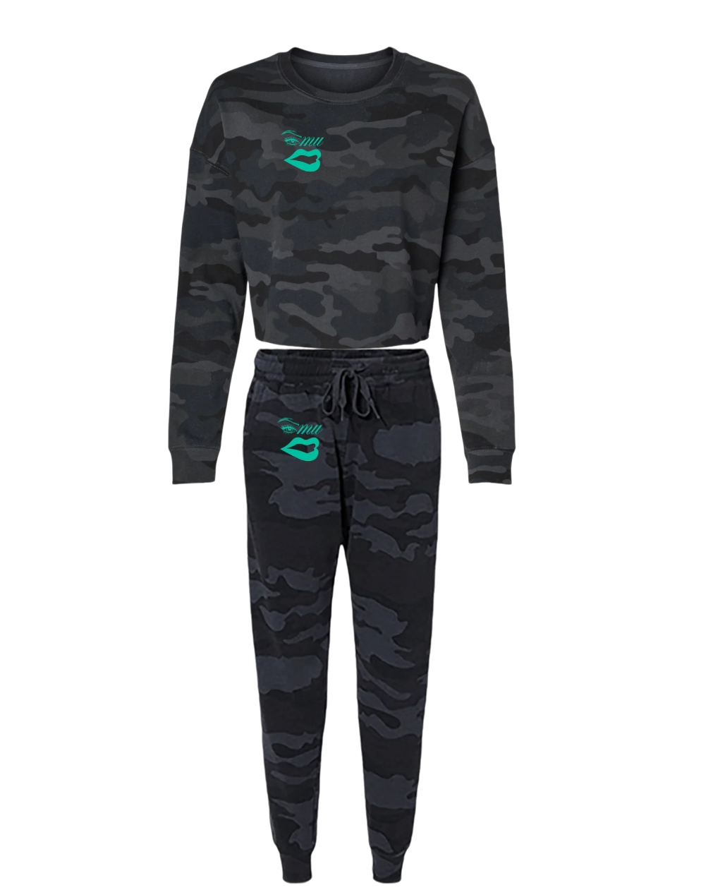 Imishu Camo Cropped Set - Imishu