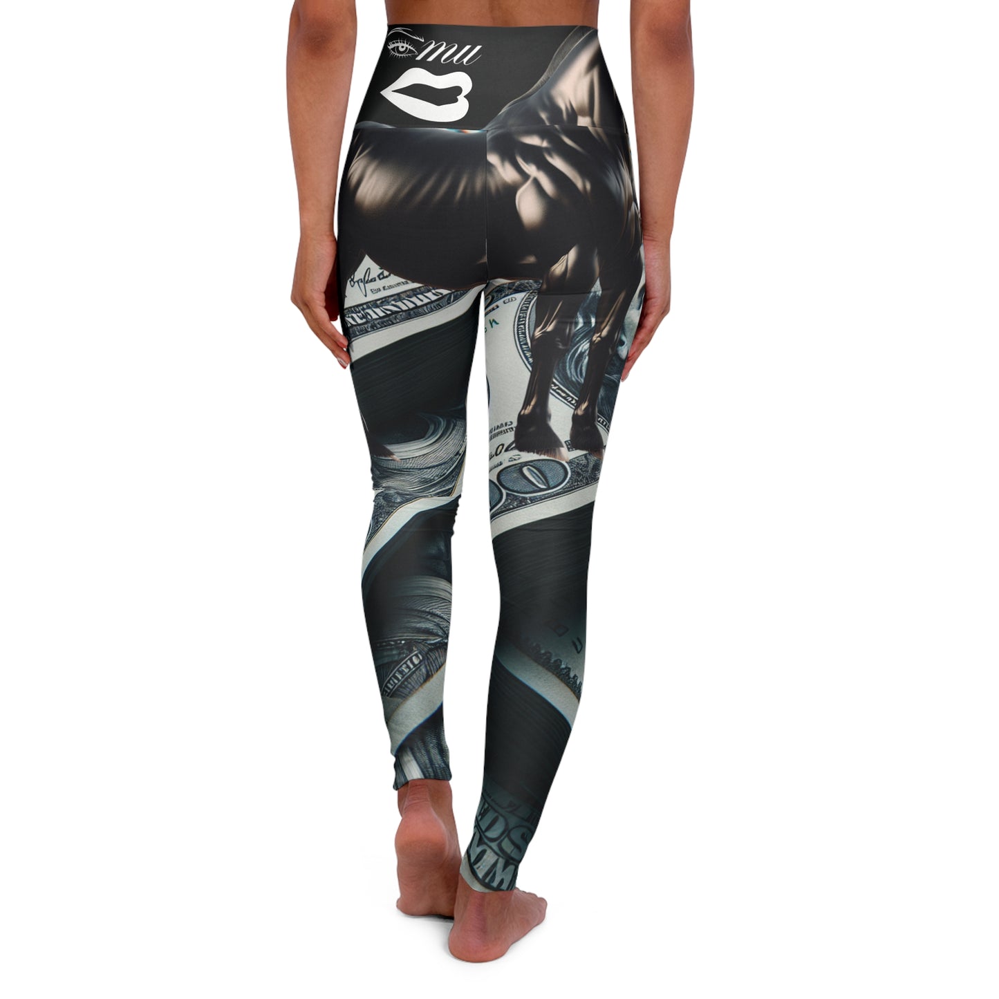 Imishu Stallion Yoga Leggings (AOP) - Imishu