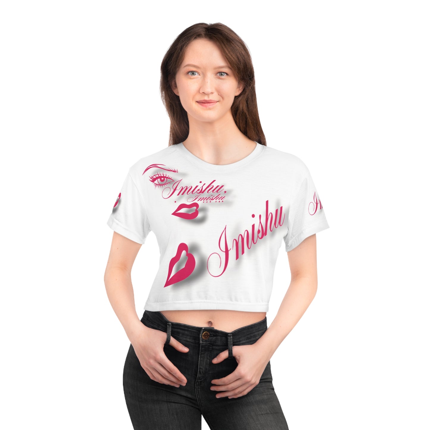 Imishu Crop Tee - Stylish and Trendy Women's Fashion - Imishu