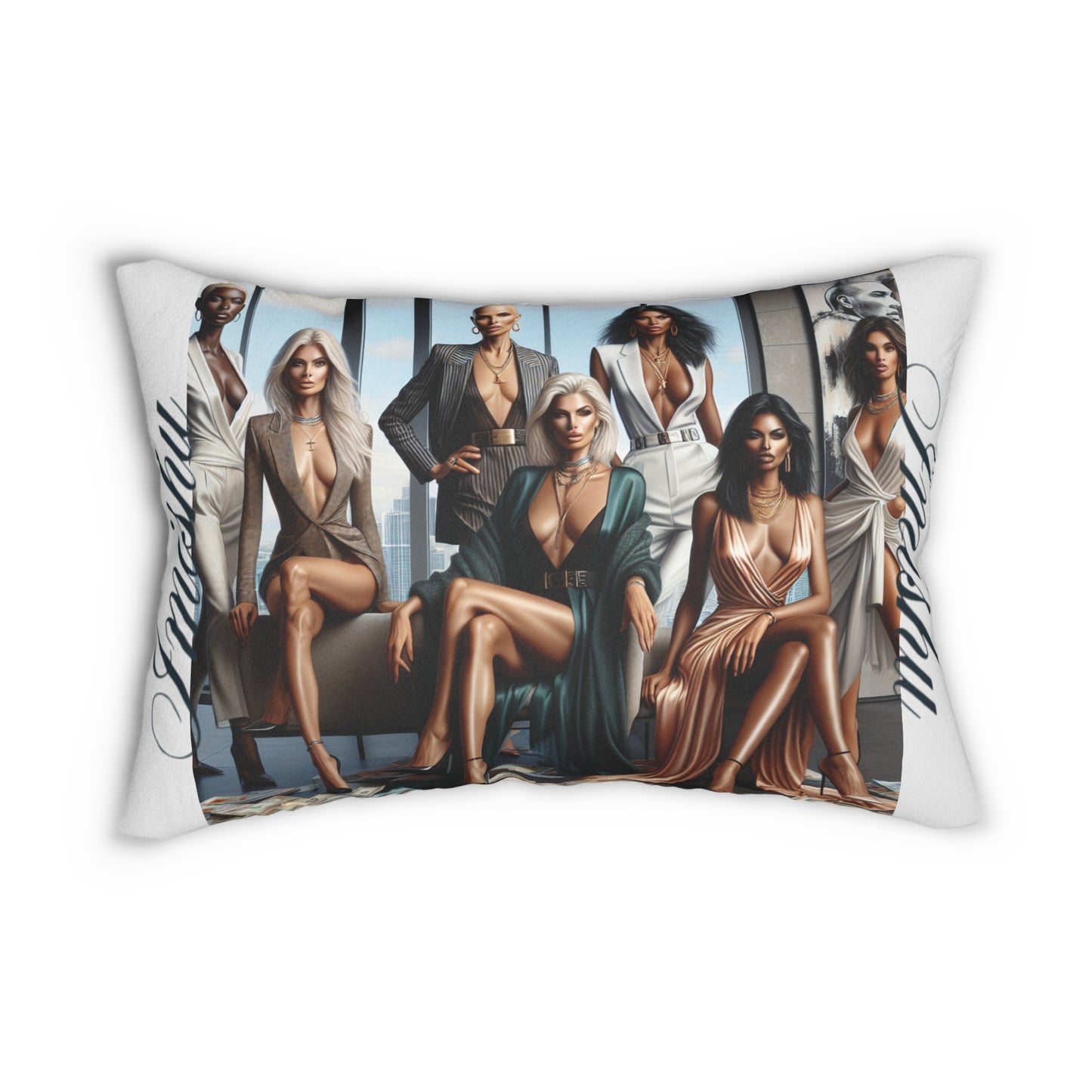 Imishu Polyester Lumbar Pillow - Imishu
