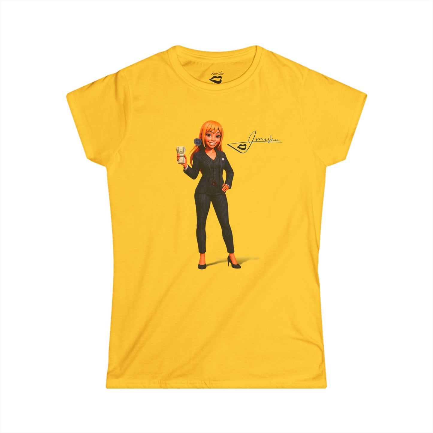 Signature Empowered Tee - "Level Up, Never Chase!"