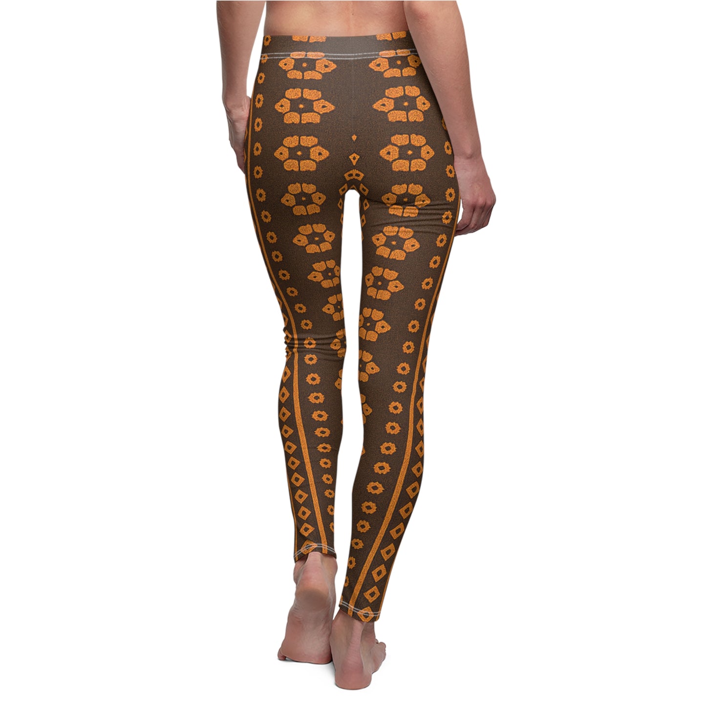 Imishu Bohemian Print Leggings