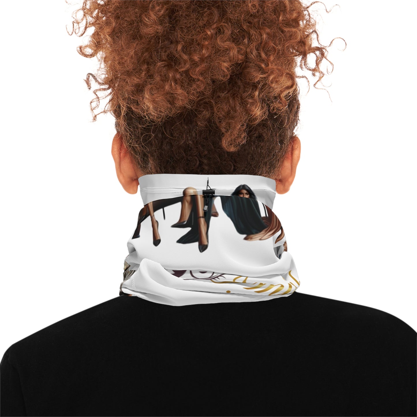 Imishu Winter Neck Gaiter With Drawstring - Imishu