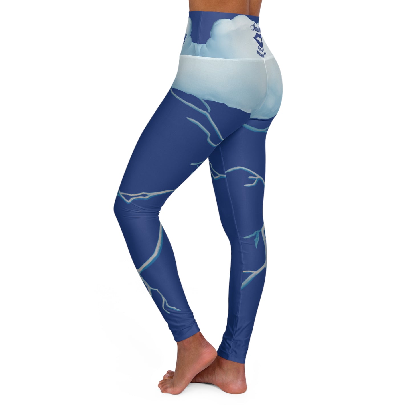 Imishu Lightning Yoga Leggings (AOP) - Imishu