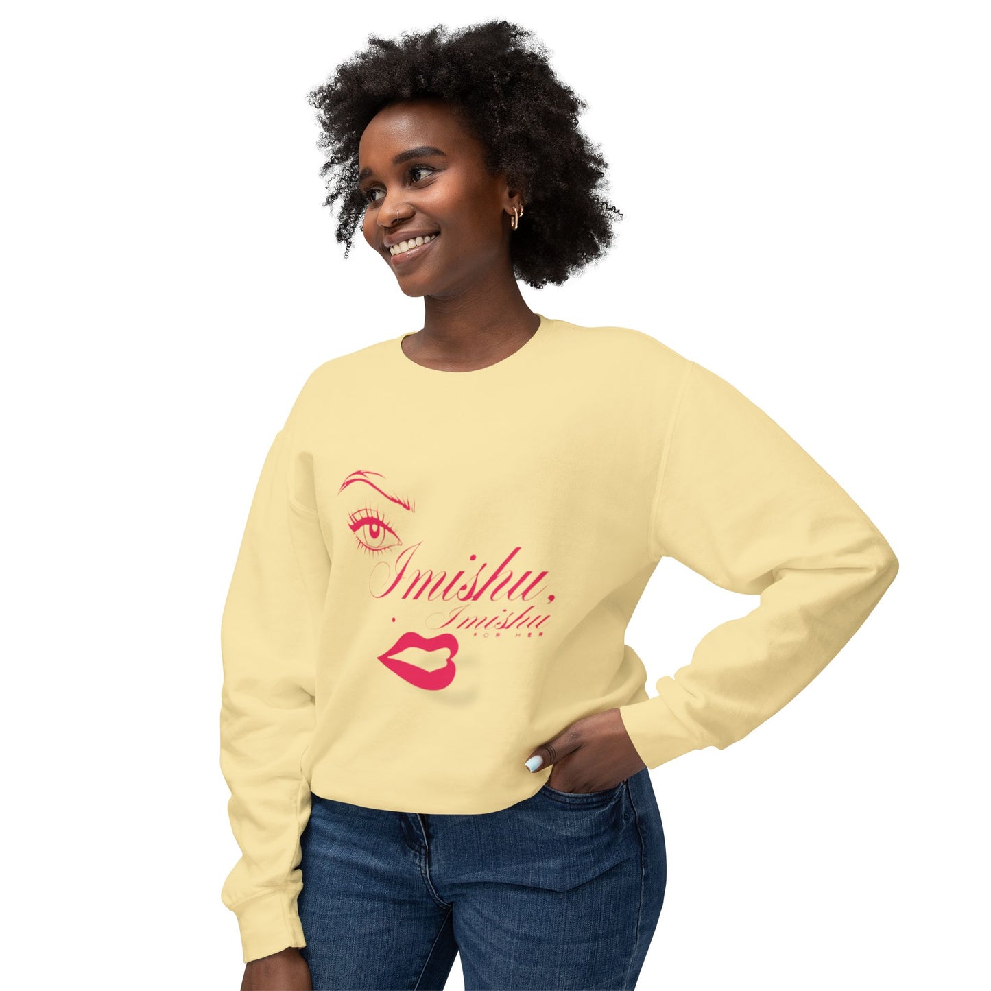 Imishu Lightweight Crewneck Sweatshirt - Imishu