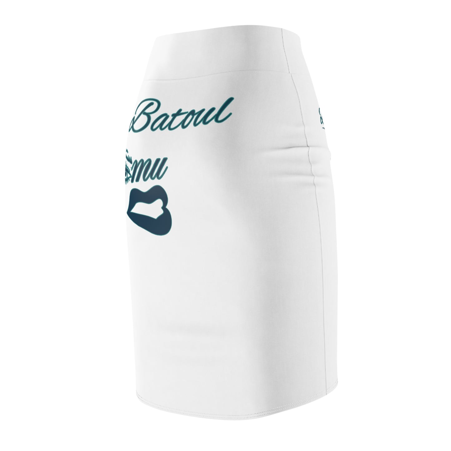 Gray Batoul's Pencil Skirt (AOP) - Imishu
