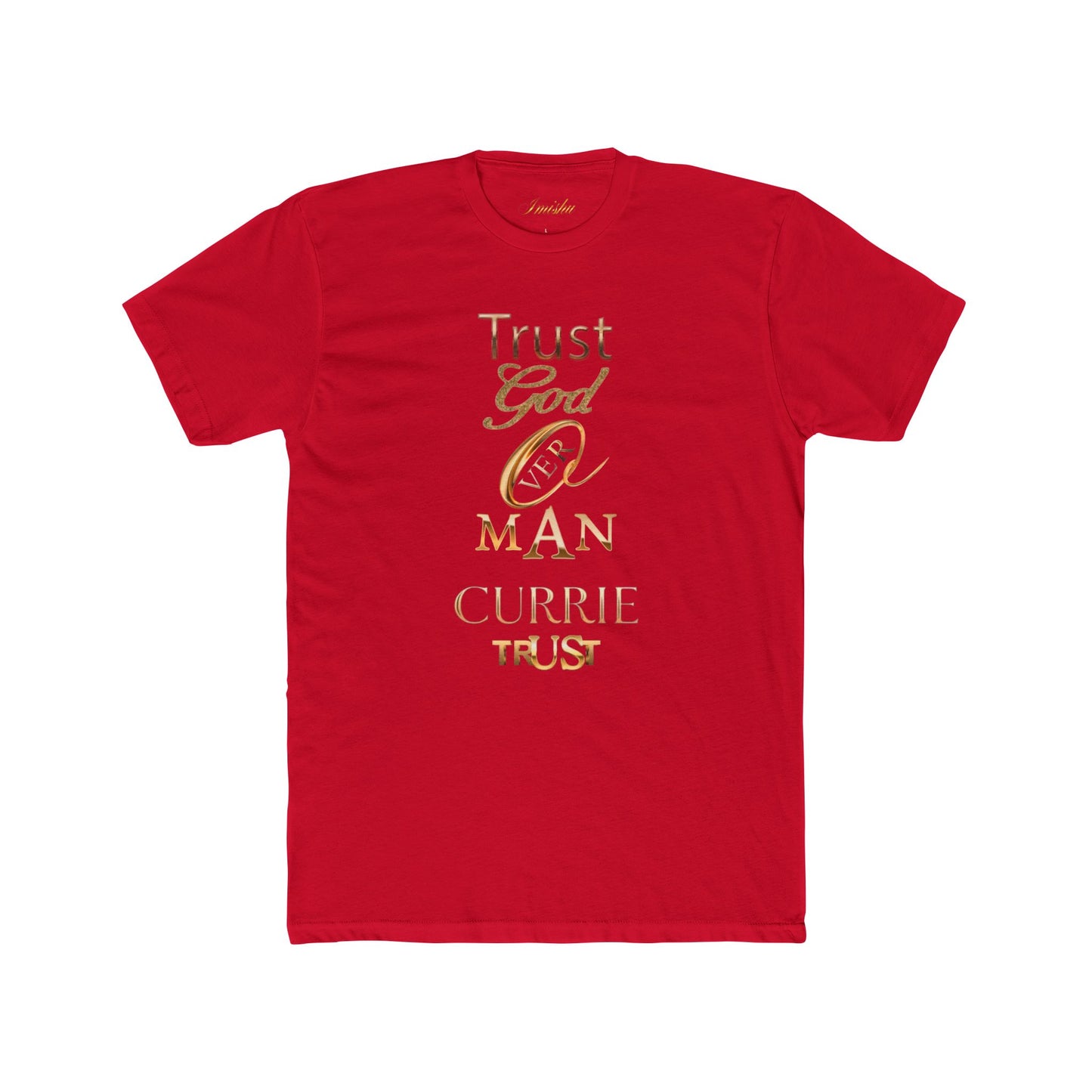 Trust God Unisex Cotton Crew Tee - Stylish & Comfortable - Imishu