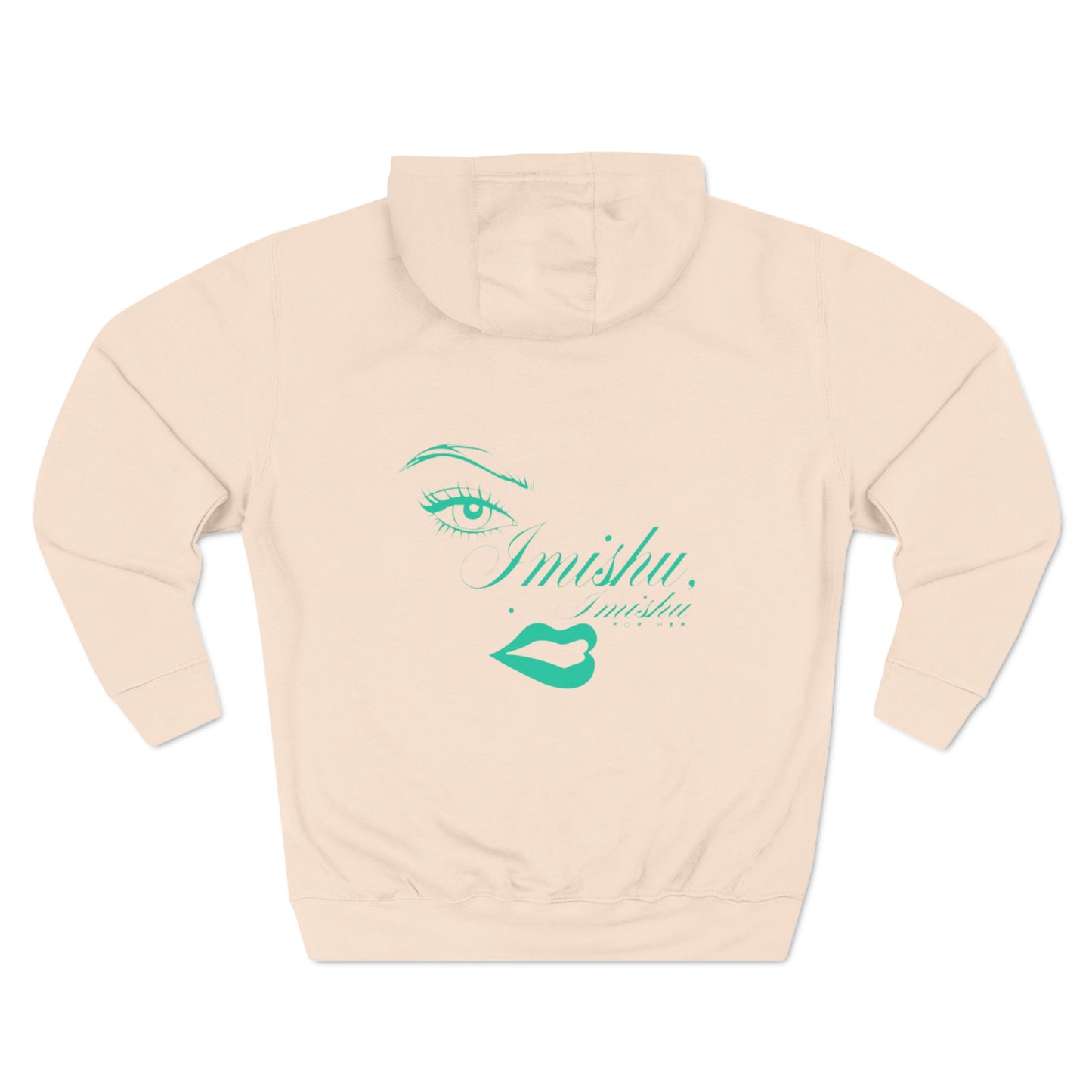 Imishu Three-Panel Fleece Hoodie - Imishu