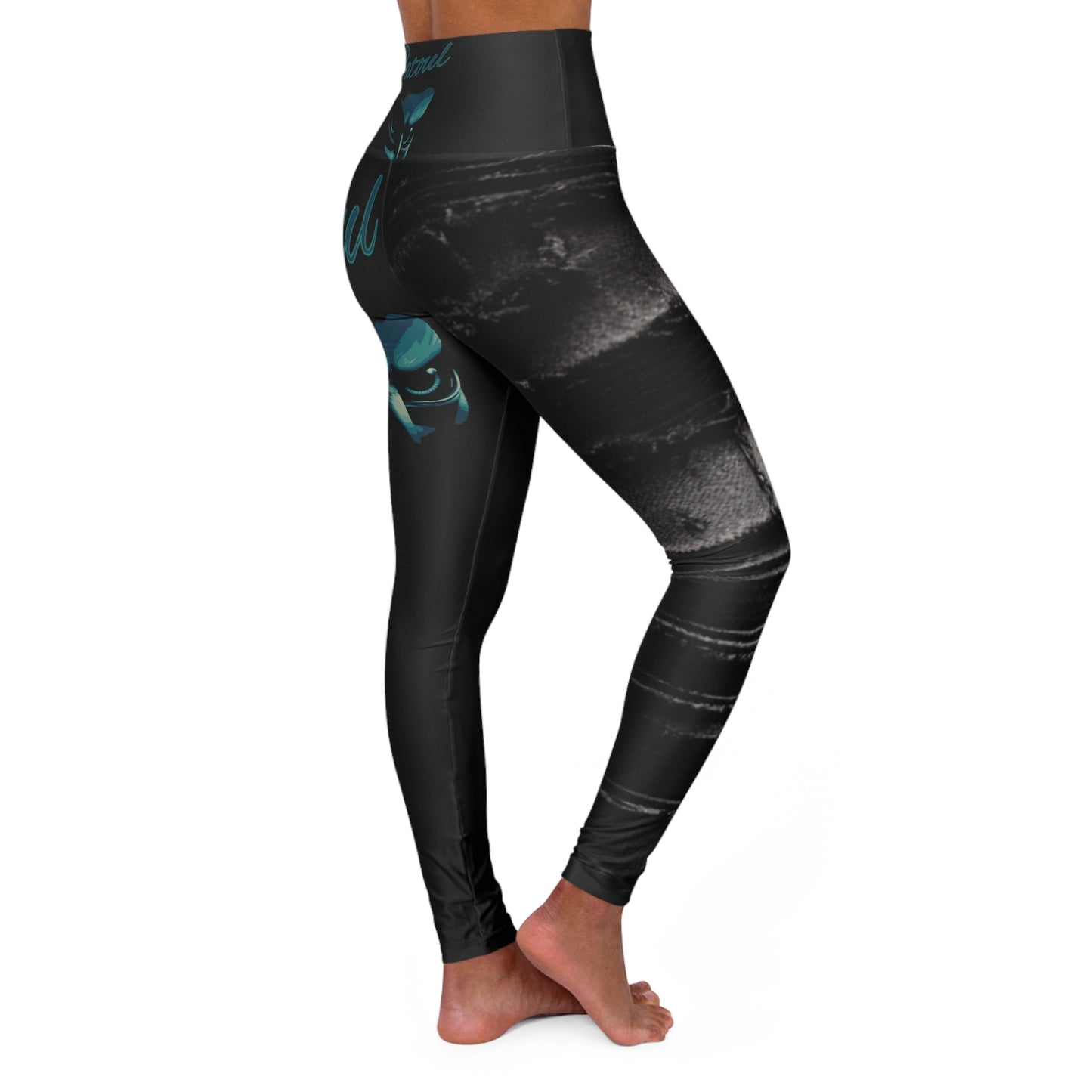 Imishu Batoul High Waisted Yoga Leggings (AOP) - Imishu