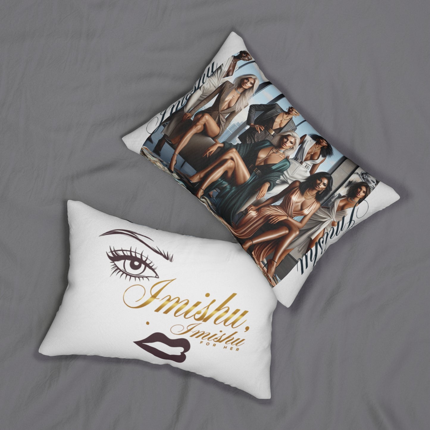 Imishu Polyester Lumbar Pillow - Imishu