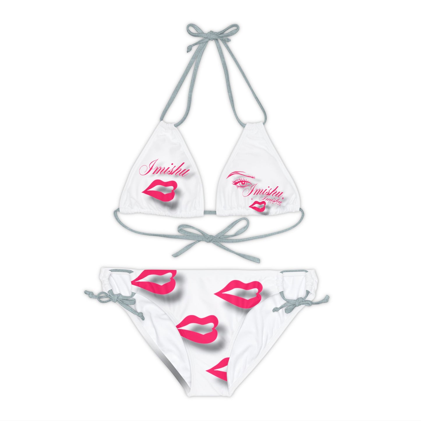 Imishu Strappy Bikini Set - Imishu