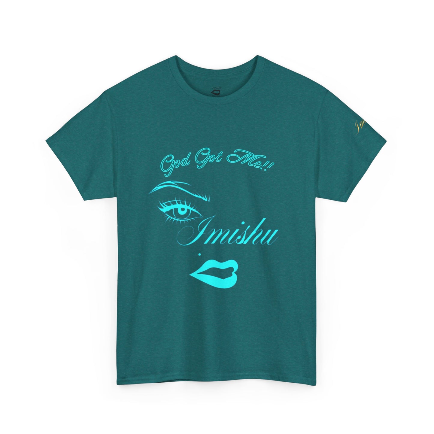 Imishu Heavy Cotton Tee - 'God Got This' Graphic Shirt for Confidence & Empowerment - Imishu