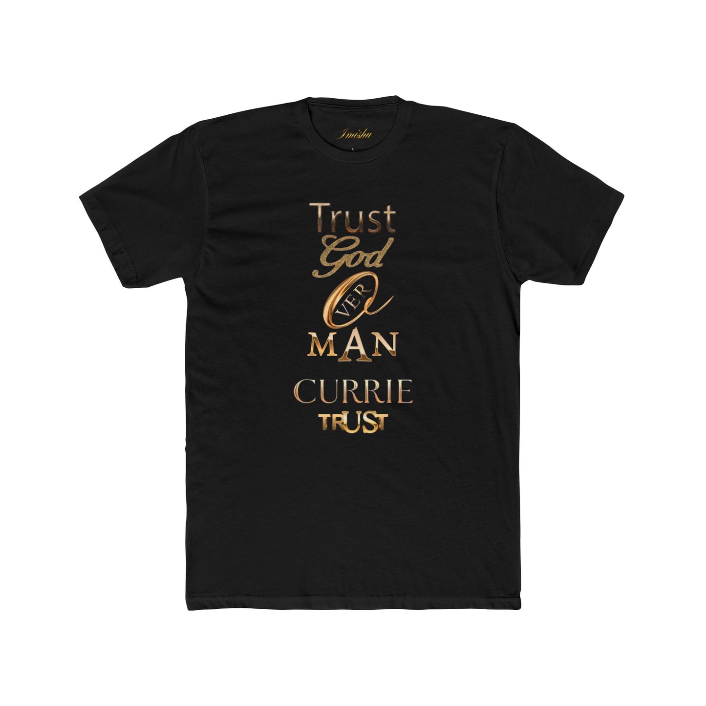 Trust God Unisex Cotton Crew Tee - Stylish & Comfortable - Imishu