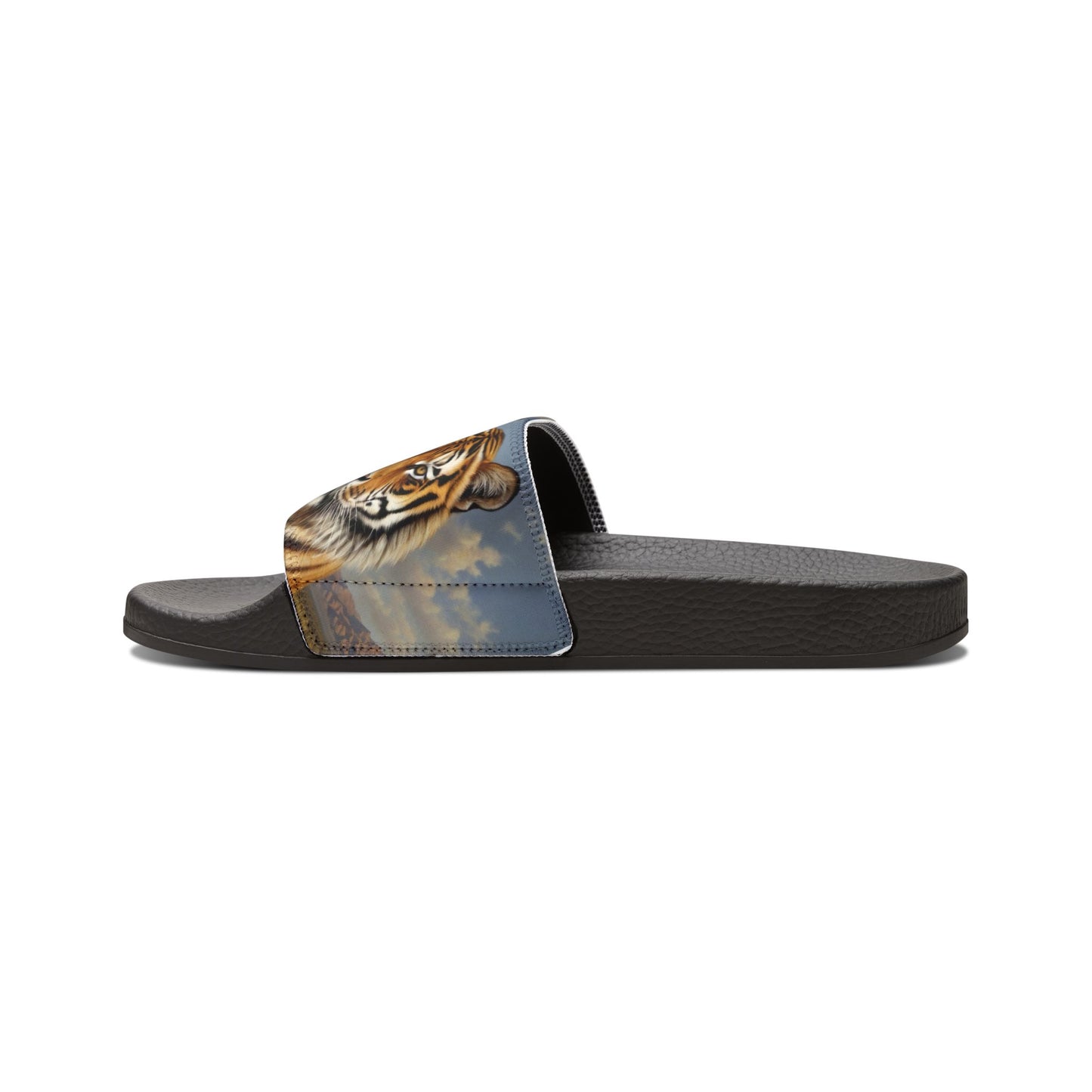 Imishu Tiger Print Removable-Strap Sandals - Imishu