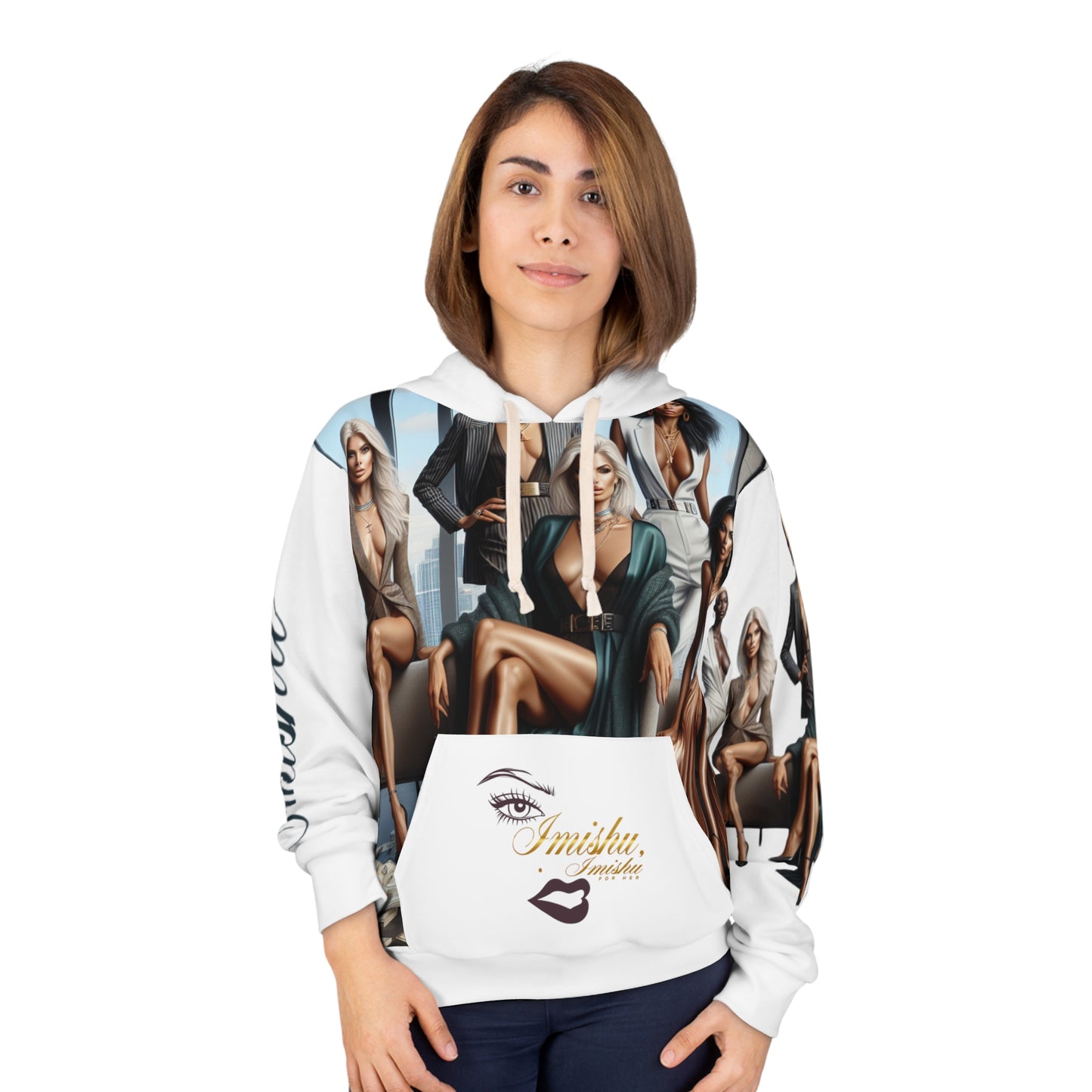 Imishu Unisex Pullover Hoodie (AOP) - Imishu