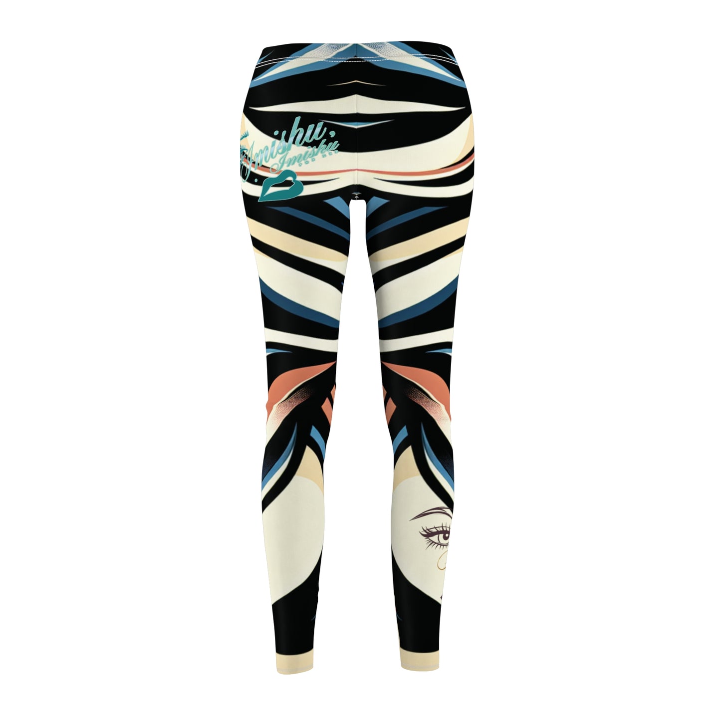 Imishu Women's Graphic Casual Leggings (AOP) - Imishu