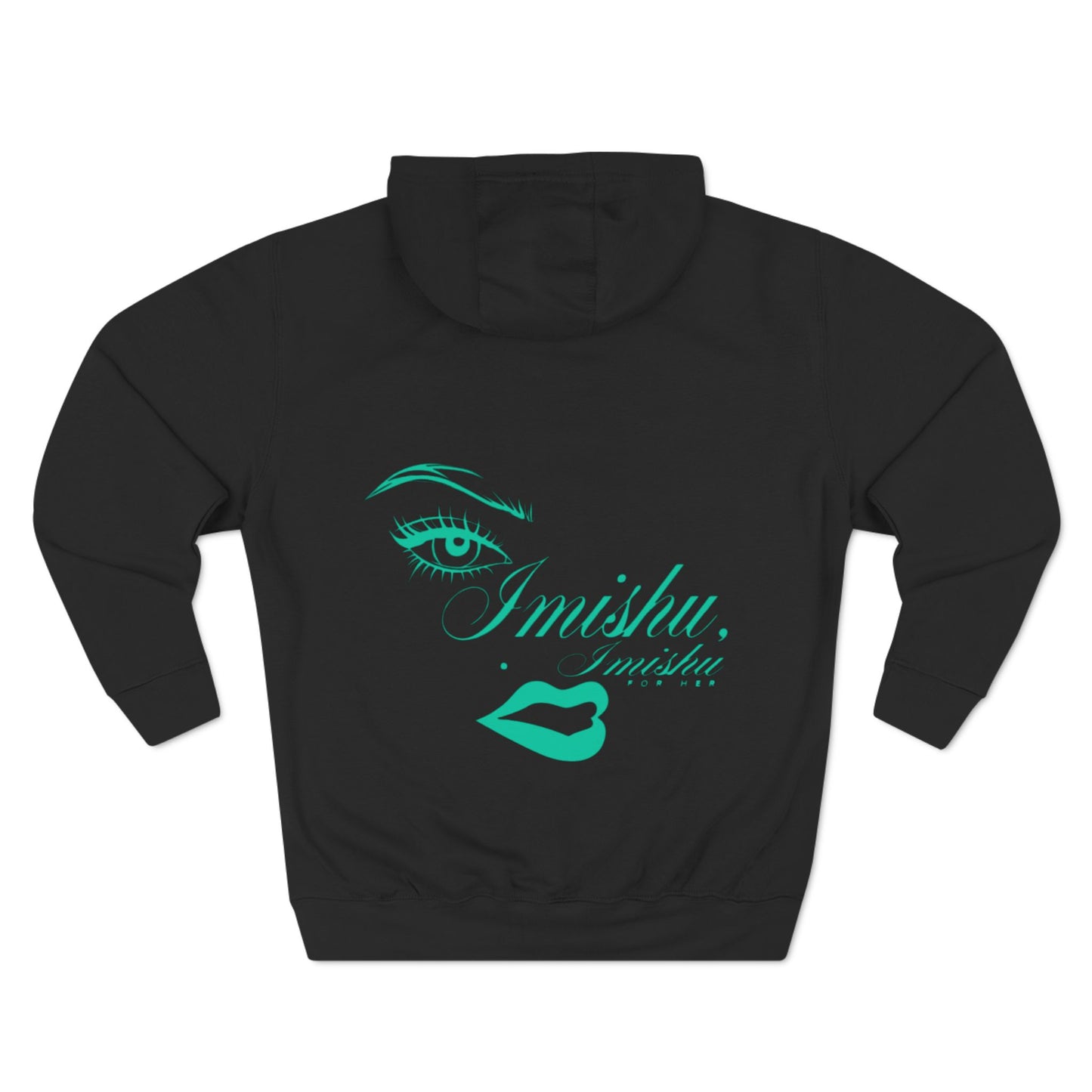 Imishu Three-Panel Fleece Hoodie - Imishu