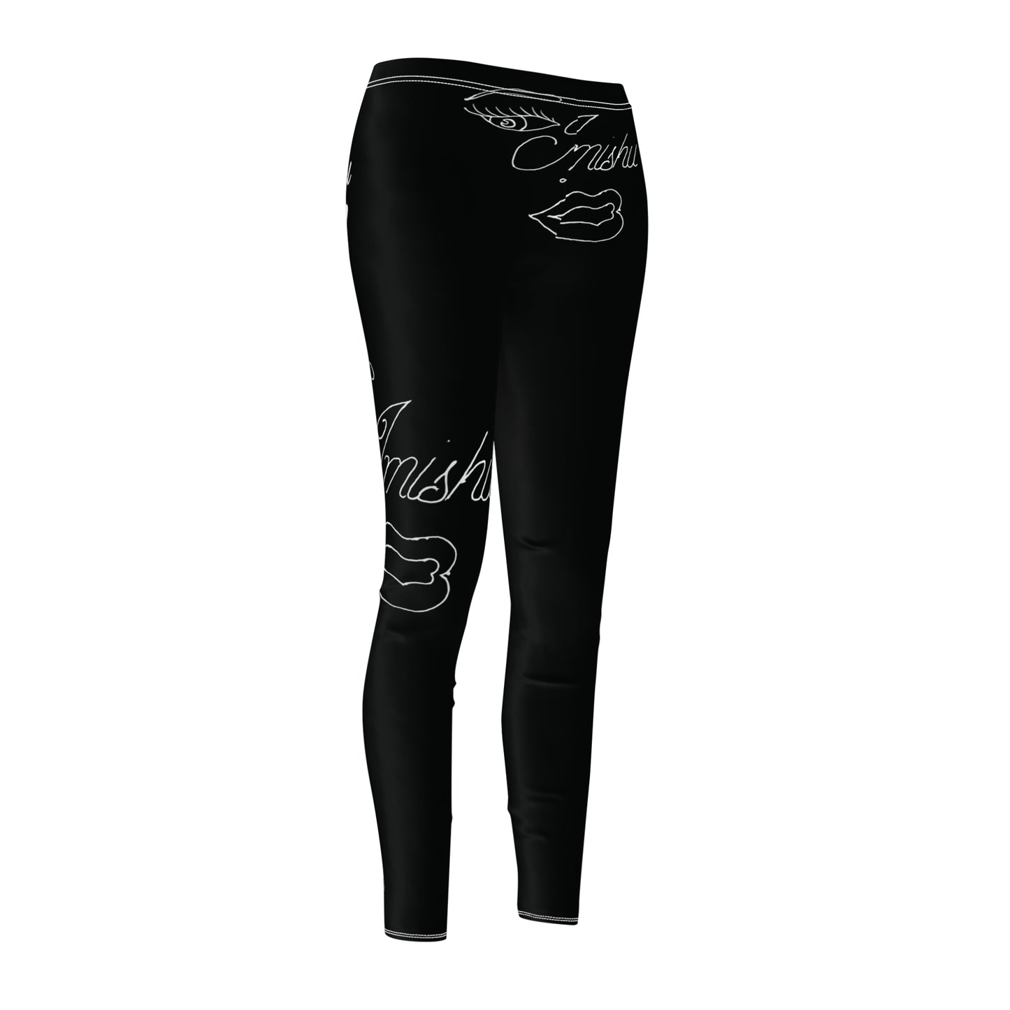 Imishu Doodle Batoul Casual Leggings (AOP) - Imishu
