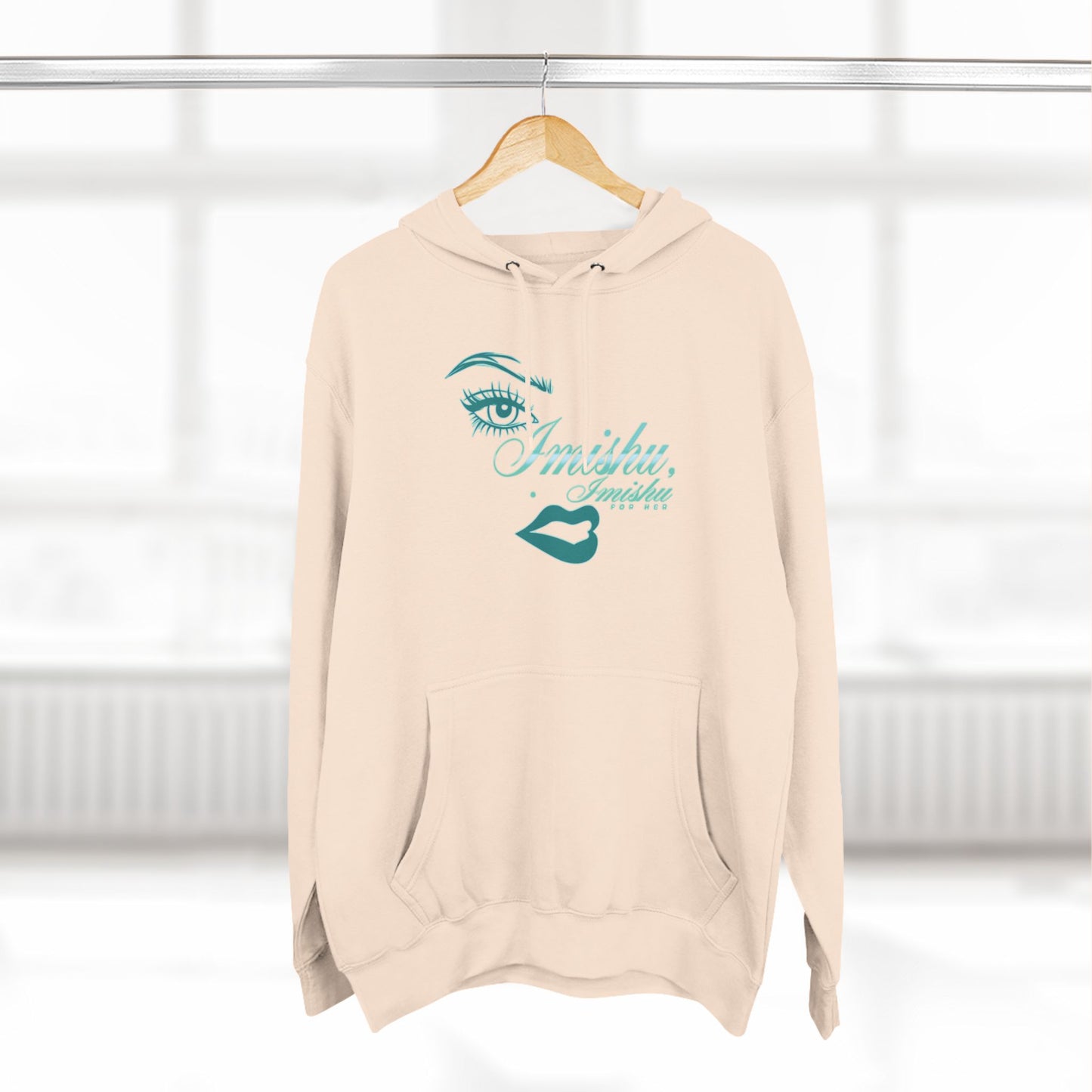 Imishu Fleece Hoodie - I Miss You Pullover - Imishu