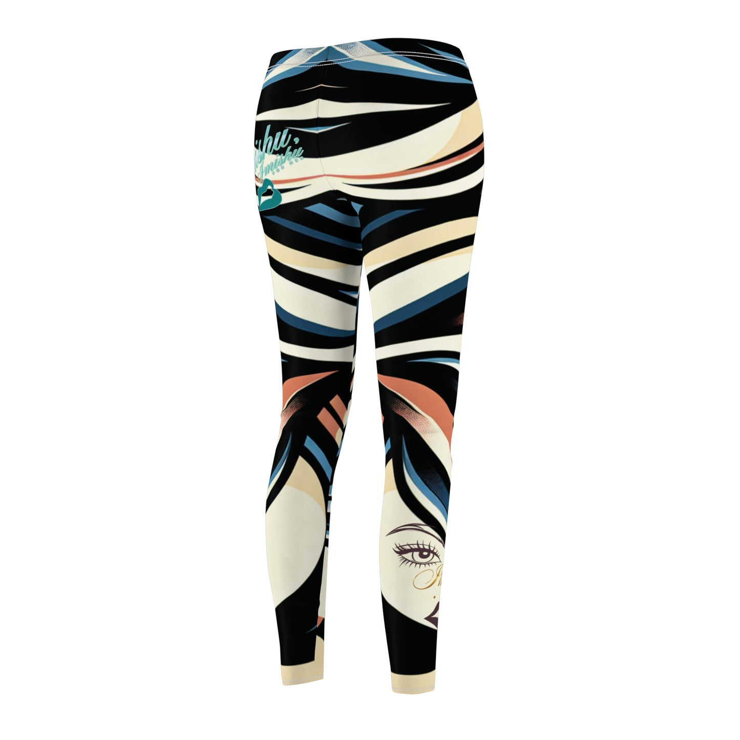 Imishu Women's Graphic Casual Leggings (AOP) - Imishu
