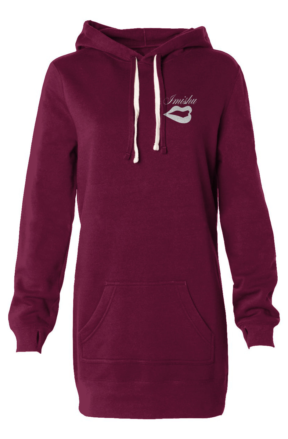 Imishu Hooded Sweatshirt Dress - Imishu