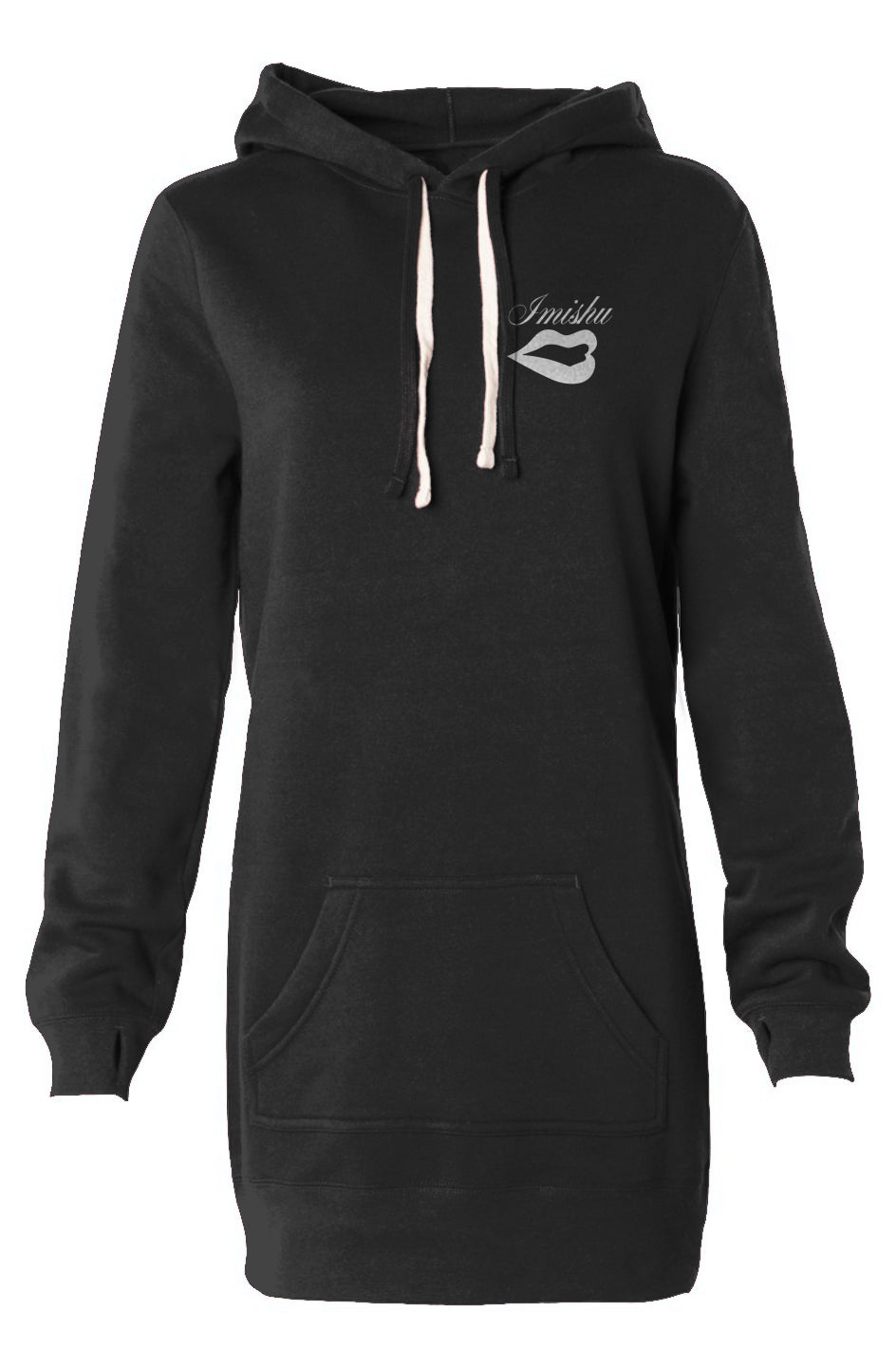 Imishu Hooded Sweatshirt Dress - Imishu