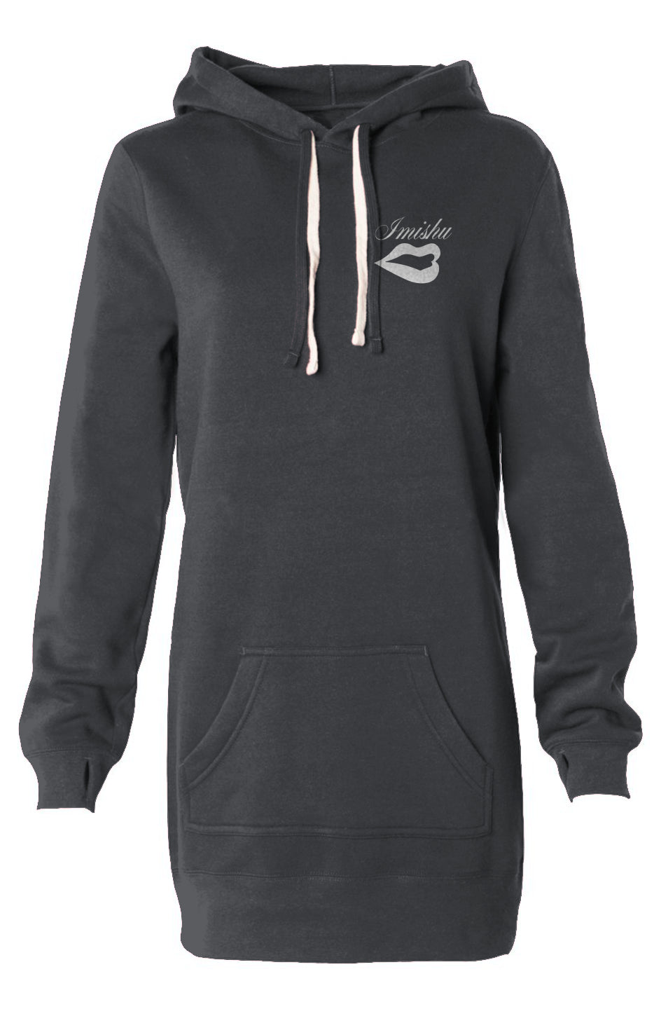 Imishu Hooded Sweatshirt Dress - Imishu