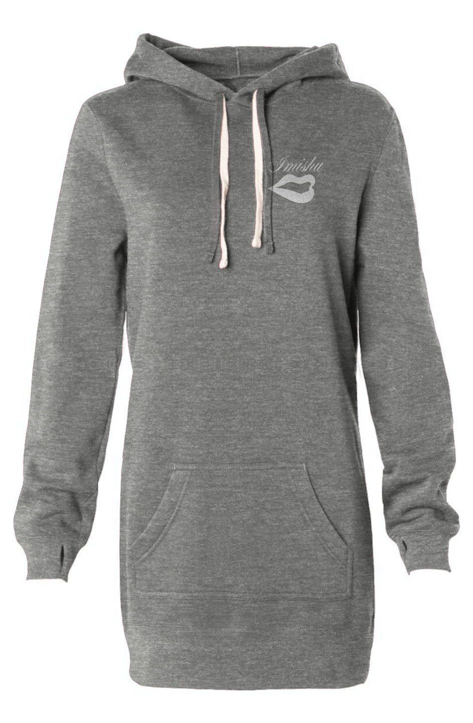 Imishu Hooded Sweatshirt Dress - Imishu