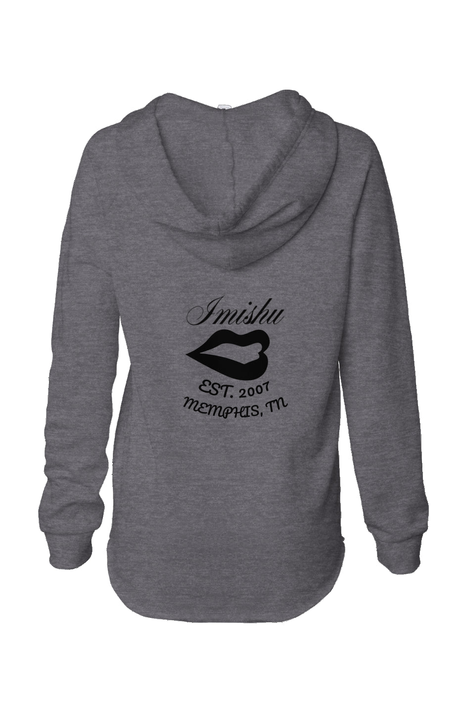 Imishu Lightweight Wash Hooded Sweatshirt - Imishu