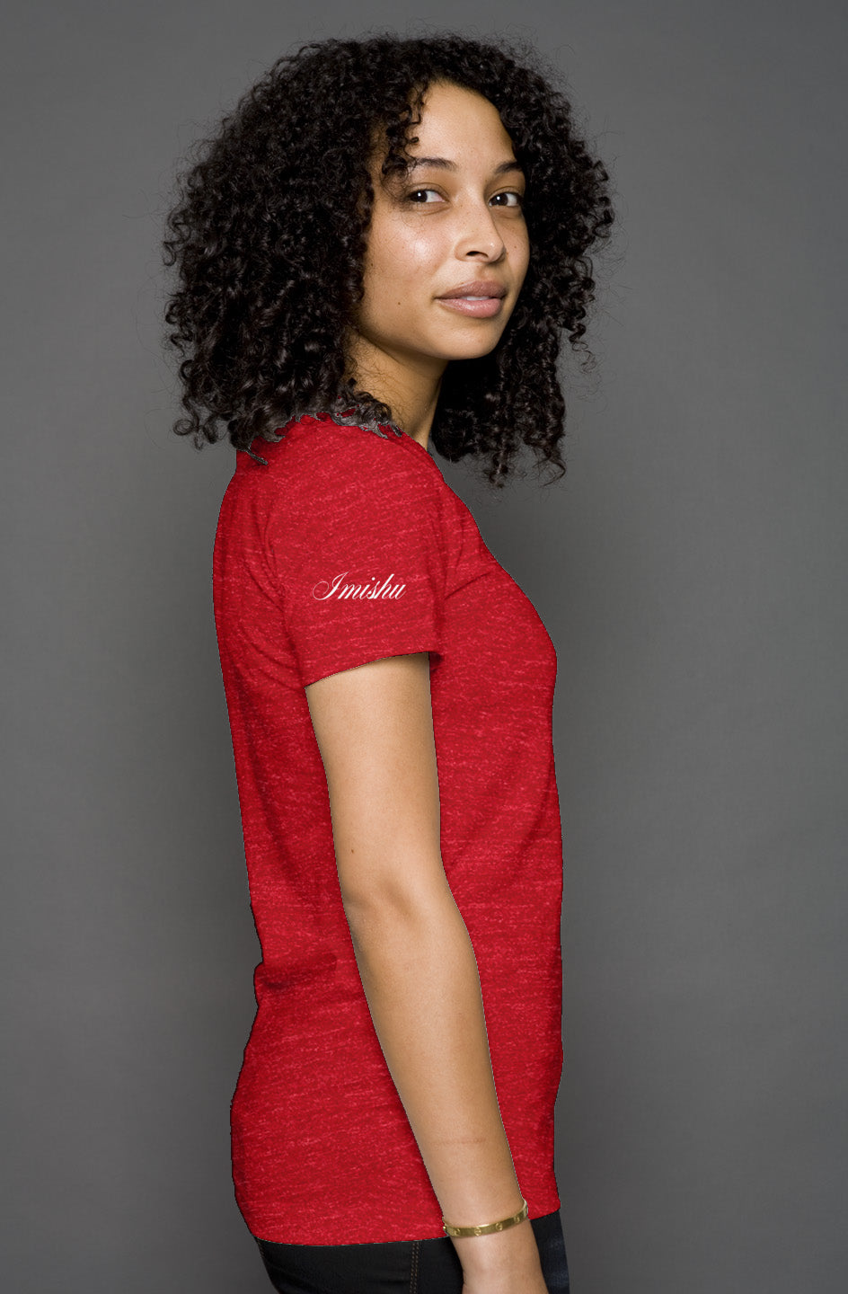 Imishu womens heather juicy t shirt - Imishu
