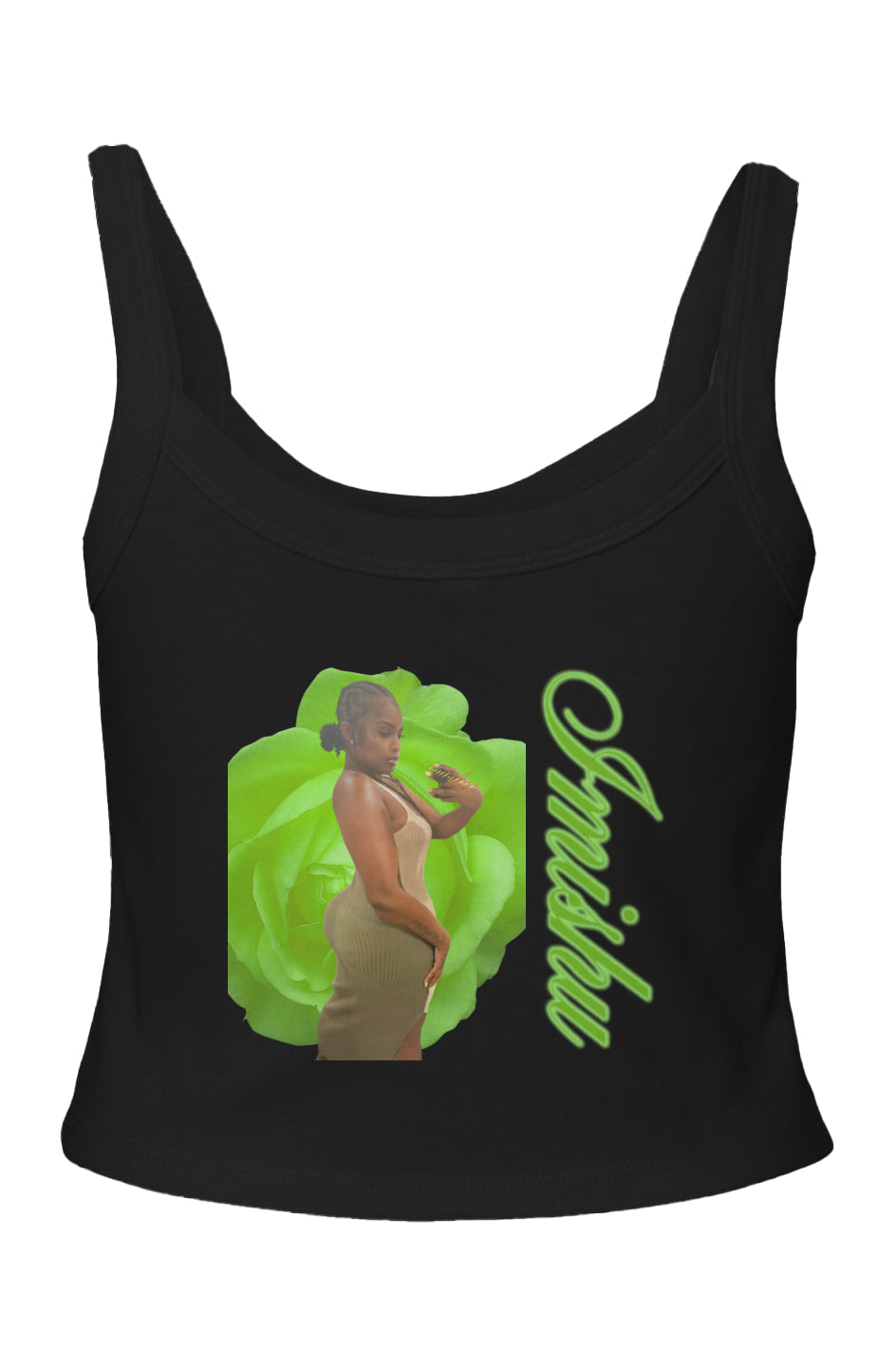 Micro Rib Paris Strap Tank