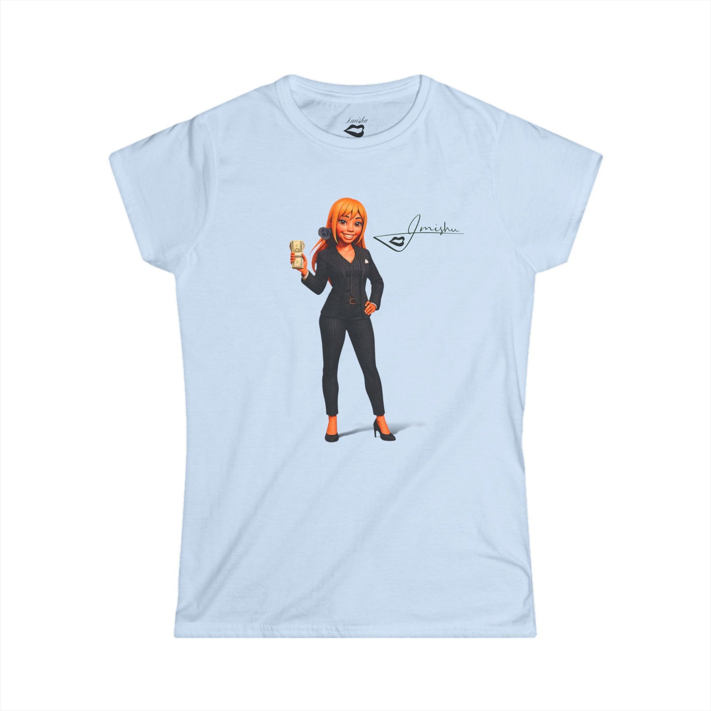 Signature Empowered Tee - "Level Up, Never Chase!"