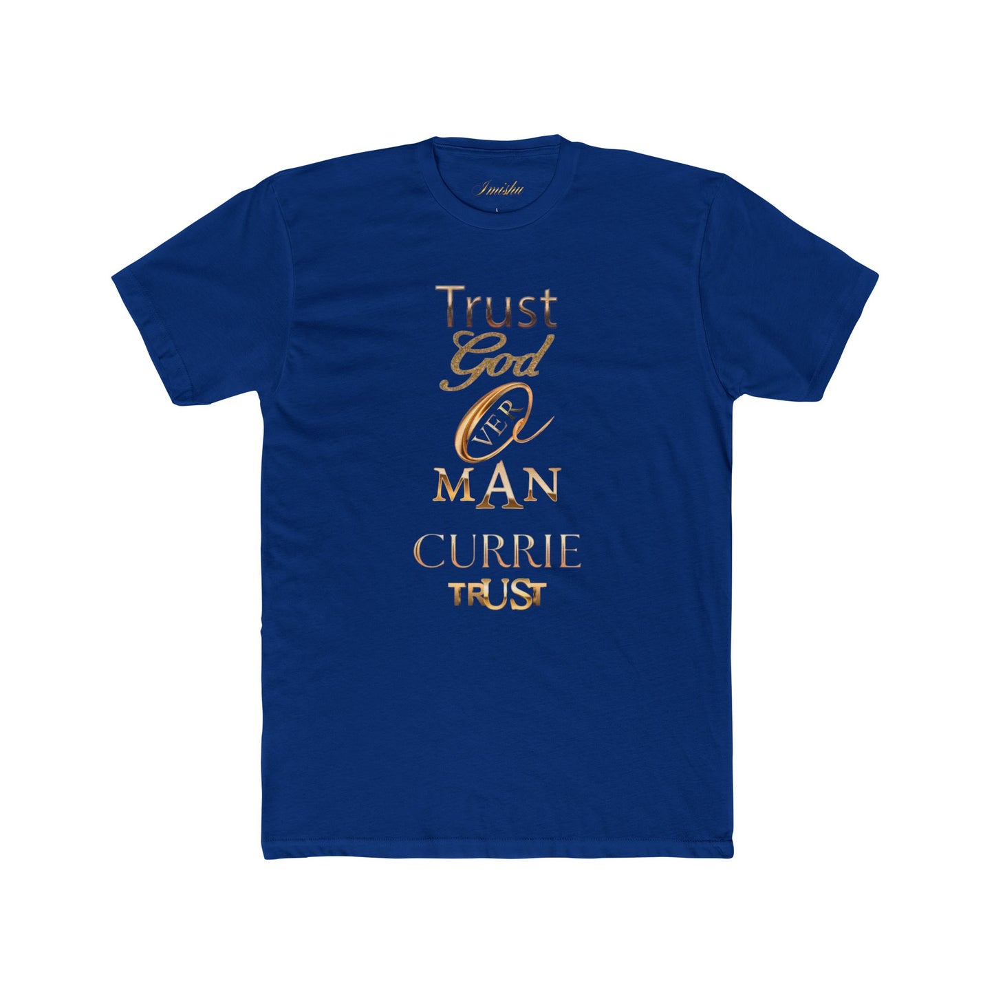 Trust God Unisex Cotton Crew Tee - Stylish & Comfortable - Imishu