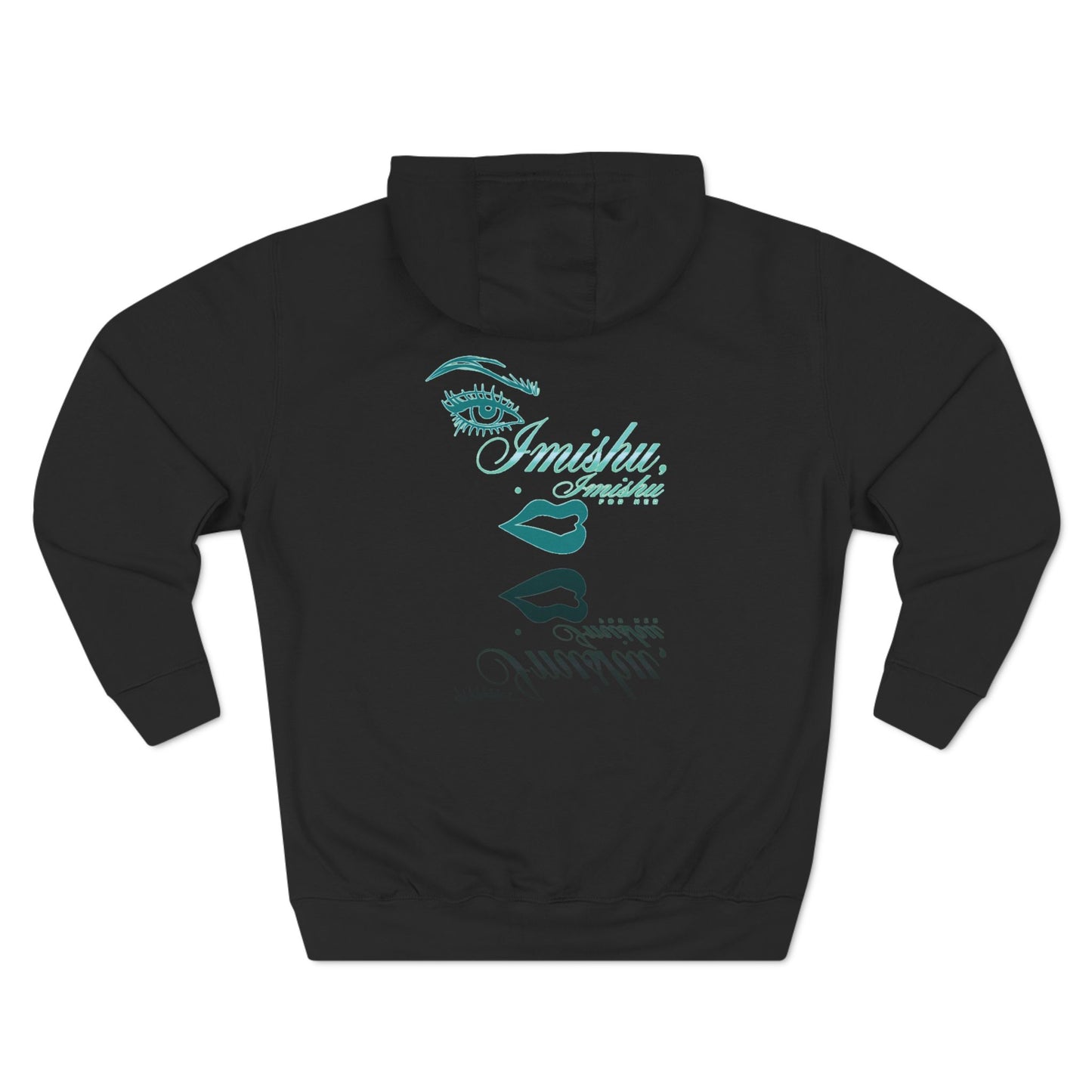 Imishu Fleece Hoodie - I Miss You Pullover - Imishu