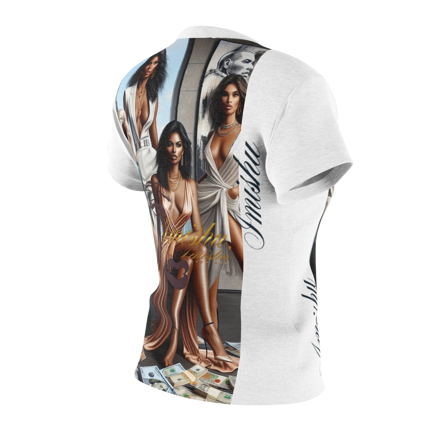 Imishu Women's Cut & Sew Tee (AOP) - Imishu