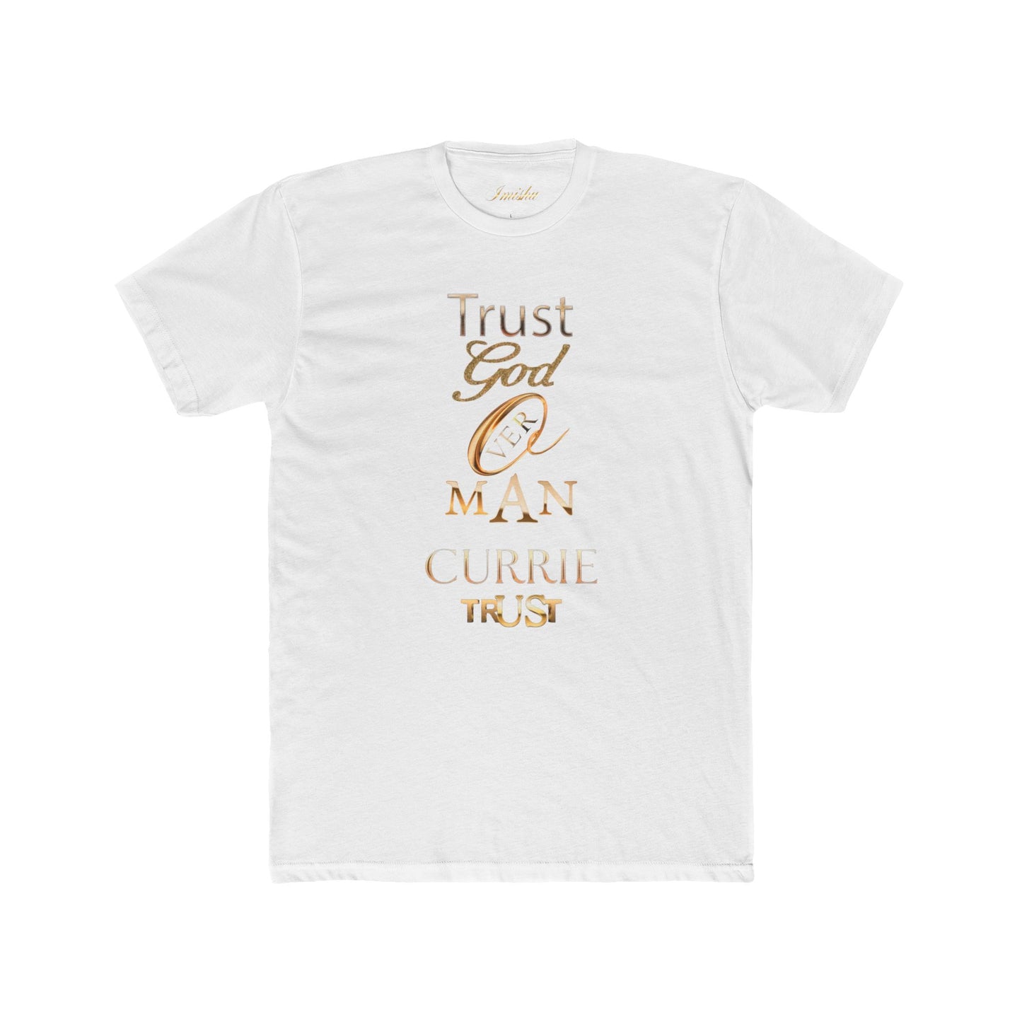 Trust God Unisex Cotton Crew Tee - Stylish & Comfortable - Imishu