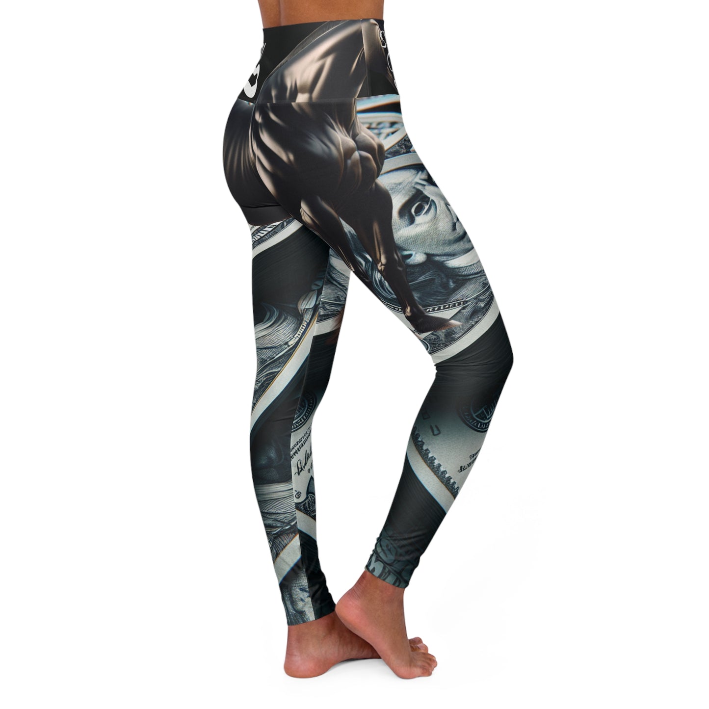 Imishu Stallion Yoga Leggings (AOP) - Imishu