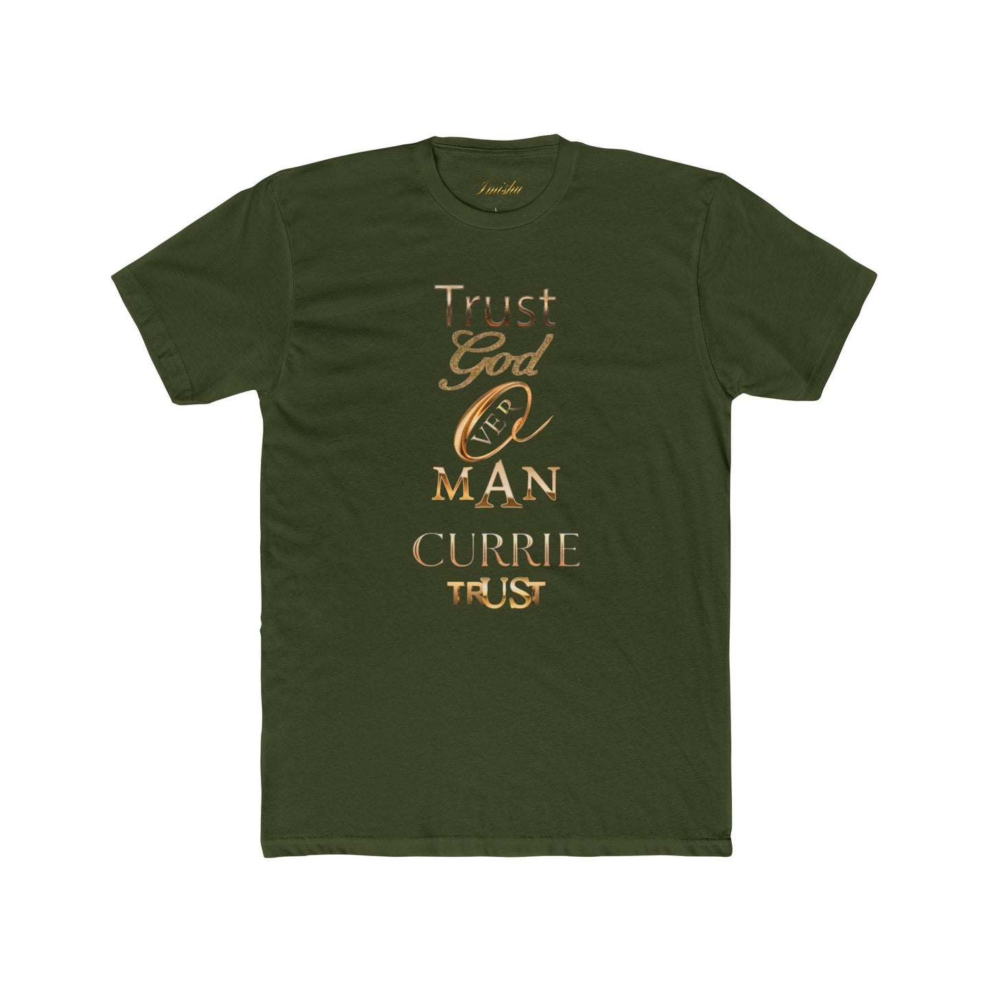 Trust God Unisex Cotton Crew Tee - Stylish & Comfortable - Imishu