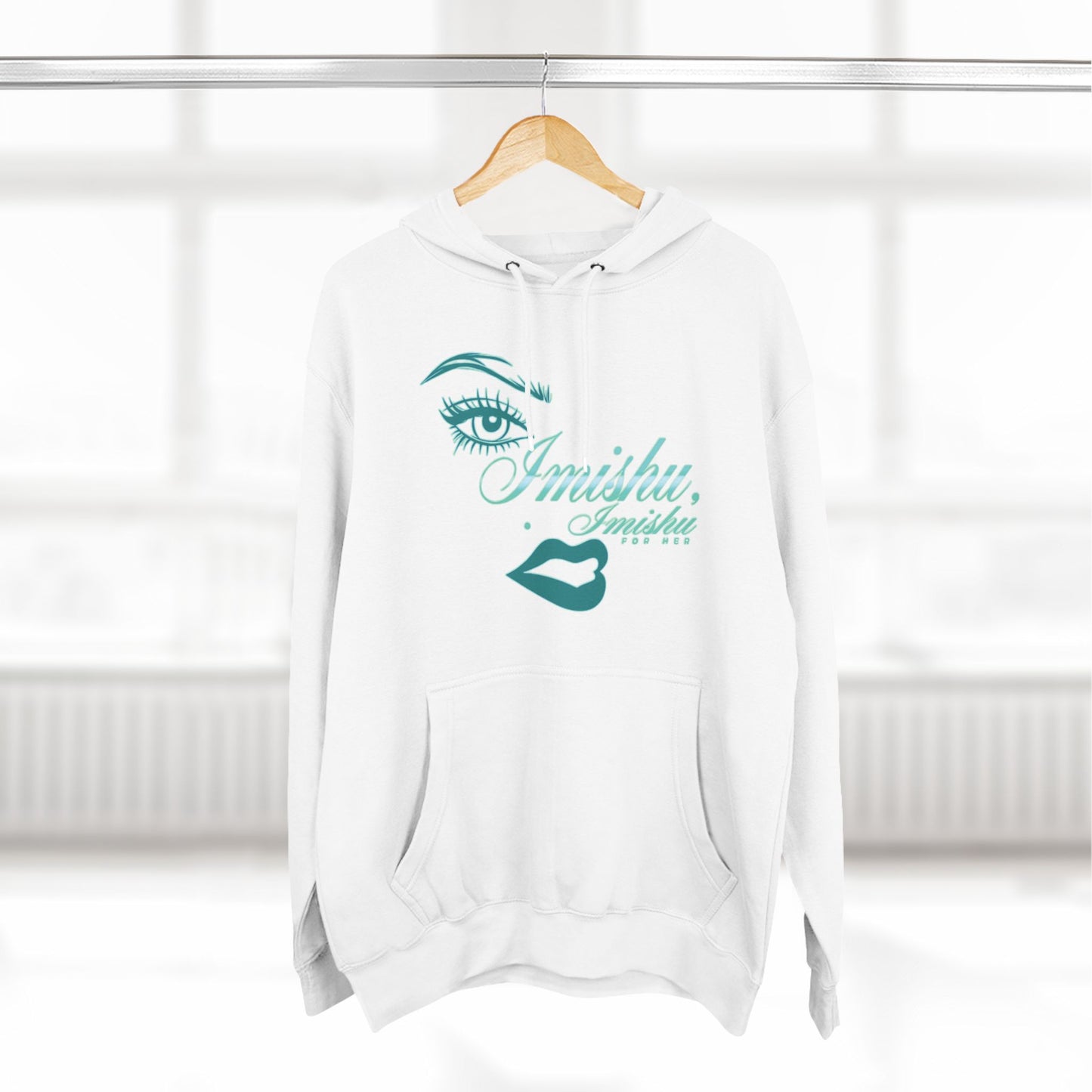 Imishu Fleece Hoodie - I Miss You Pullover - Imishu