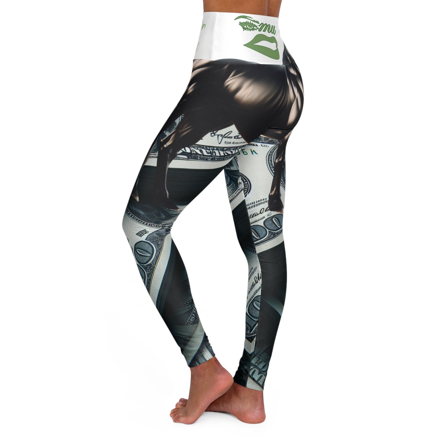 Imishu Stallion-G Yoga Leggings (AOP) - Imishu