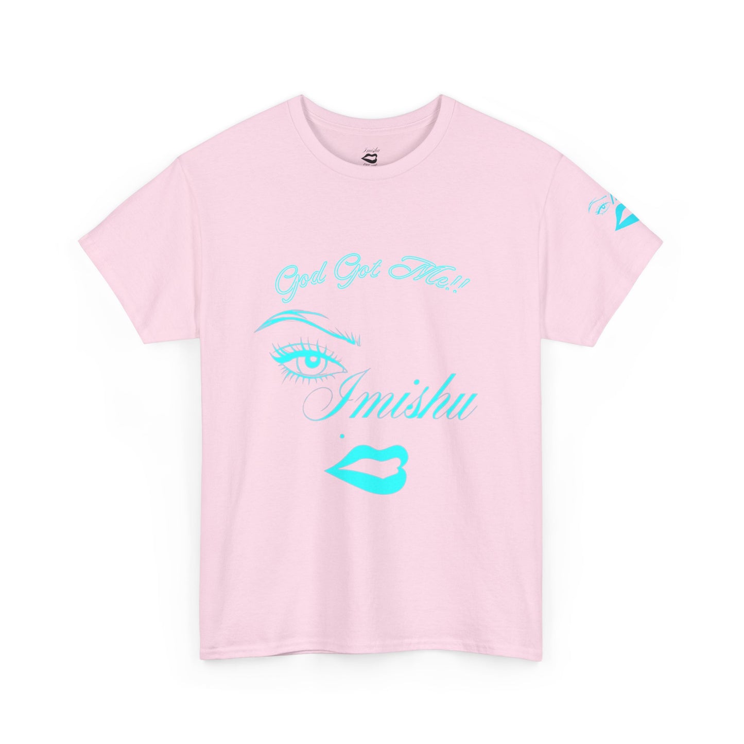 Imishu Heavy Cotton Tee - 'God Got This' Graphic Shirt for Confidence & Empowerment - Imishu
