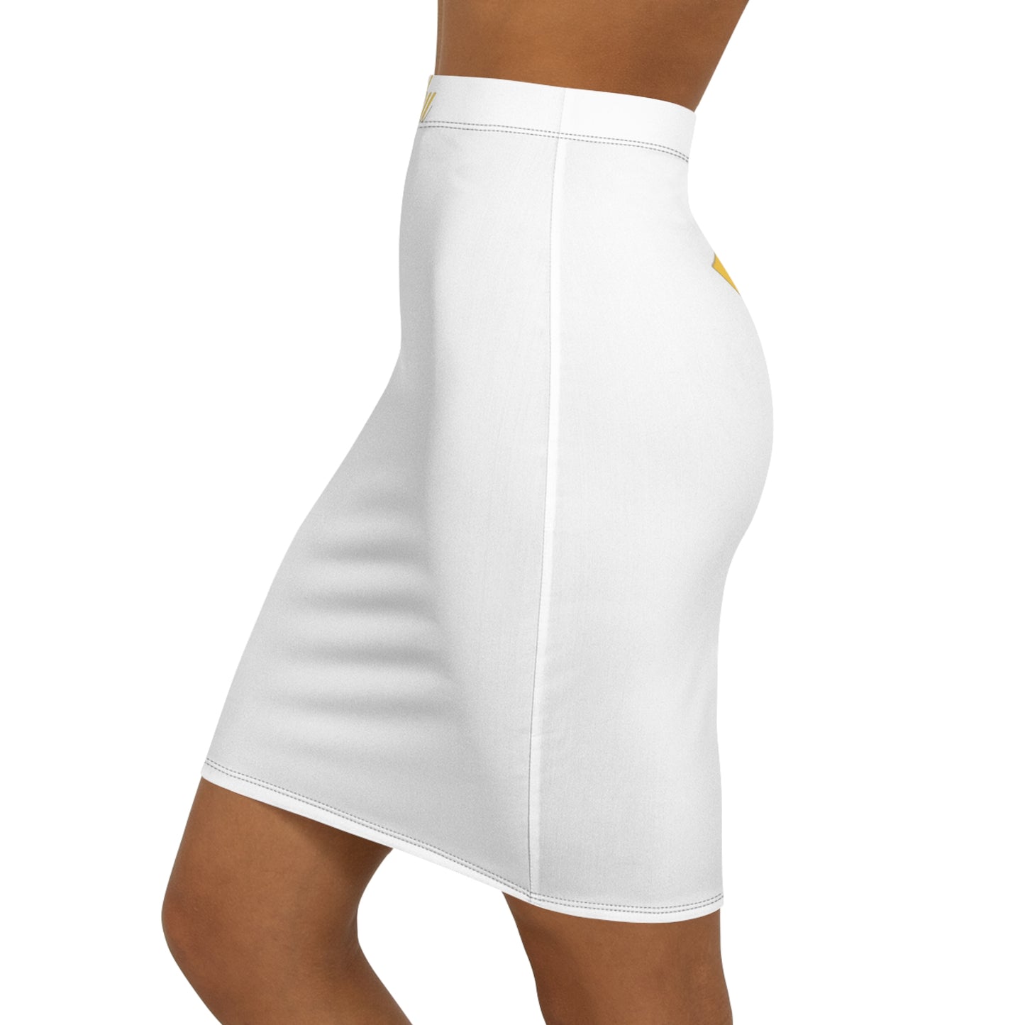 Imishu Women's Mid-Waist Pencil Skirt - Imishu