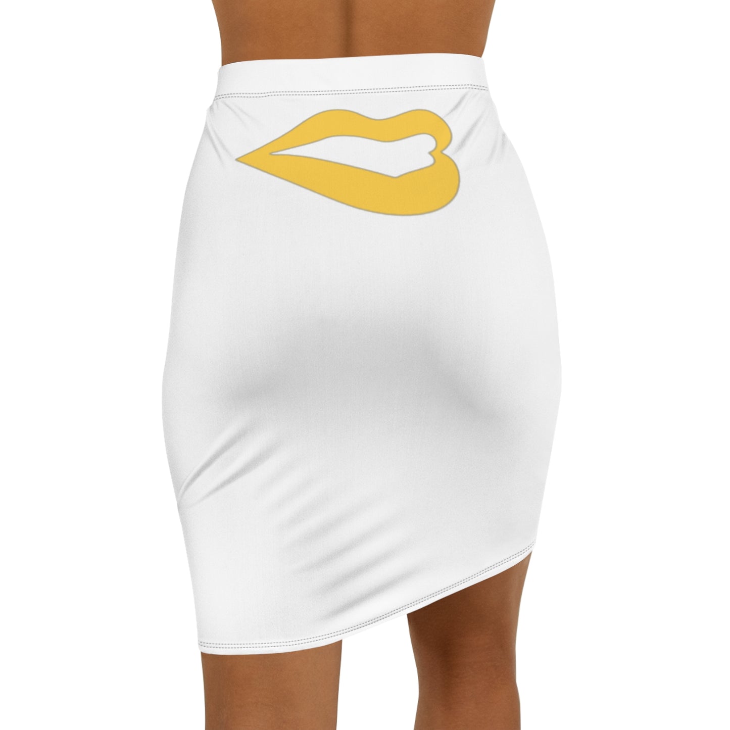 Imishu Women's Mid-Waist Pencil Skirt - Imishu