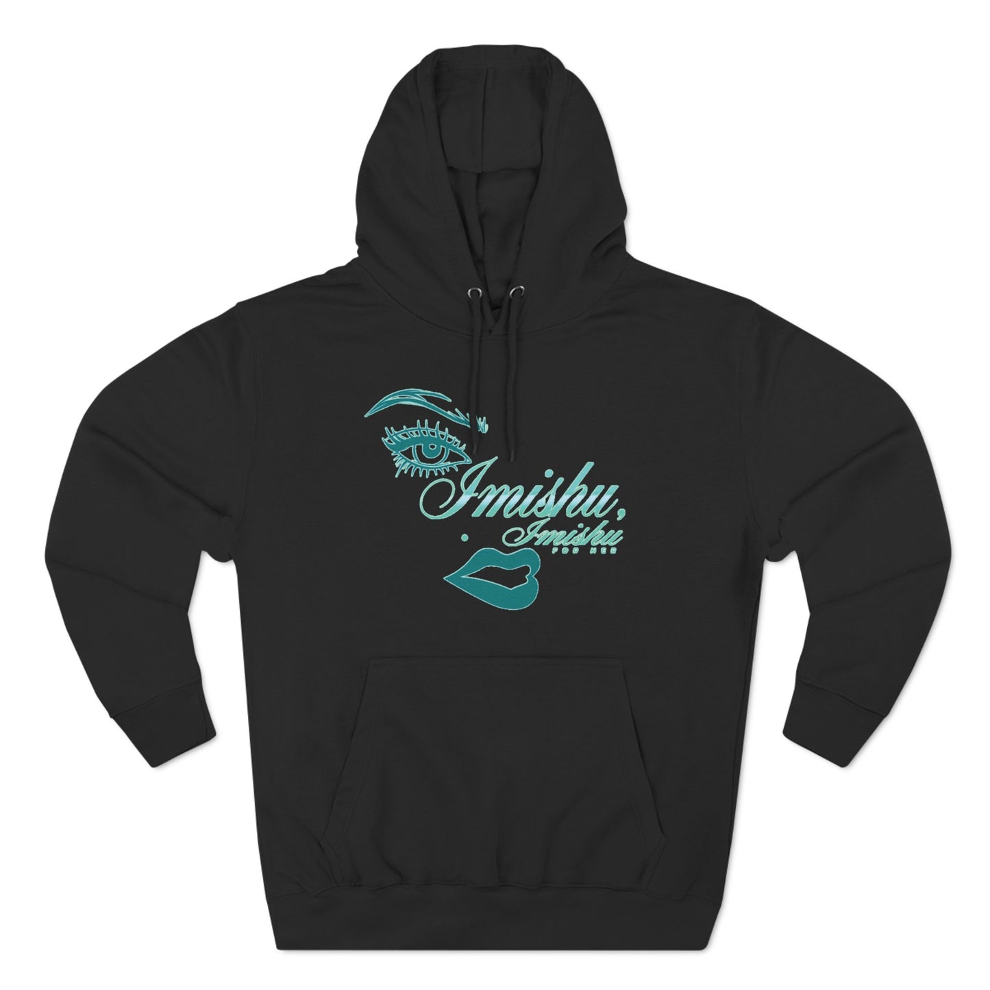 Imishu Fleece Hoodie - I Miss You Pullover - Imishu