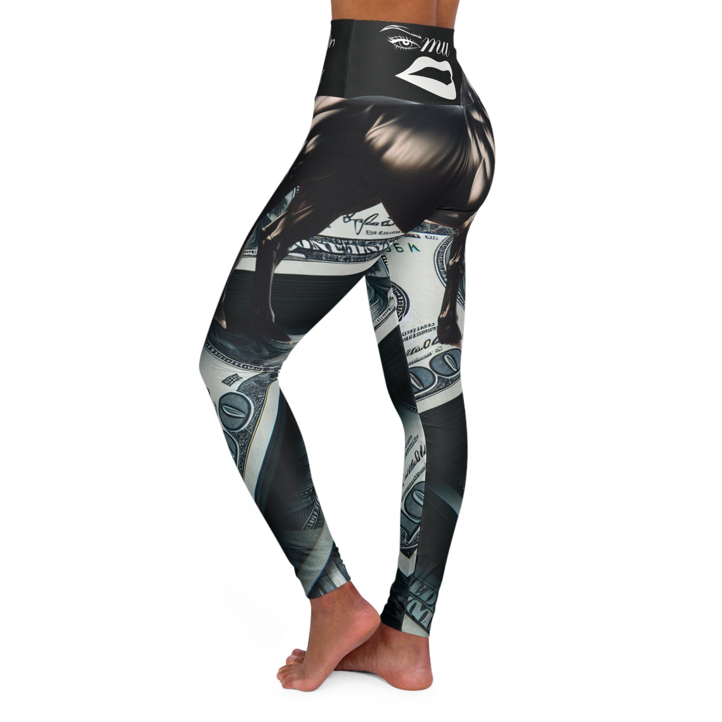 Imishu Stallion Yoga Leggings (AOP)