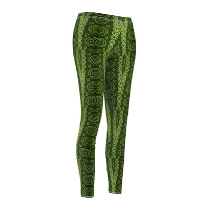 Imishu Stylish Green Leggings