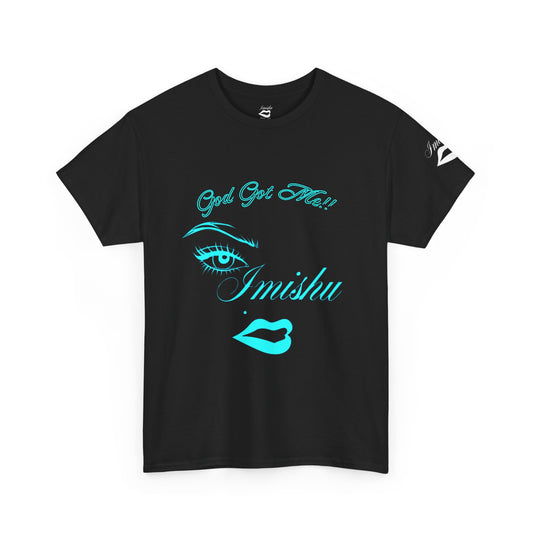 Imishu Heavy Cotton Tee - 'God Got This' Graphic Shirt for Confidence & Empowerment - Imishu