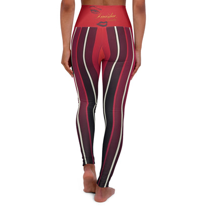 Imishu High Waisted Yoga Leggings (AOP)