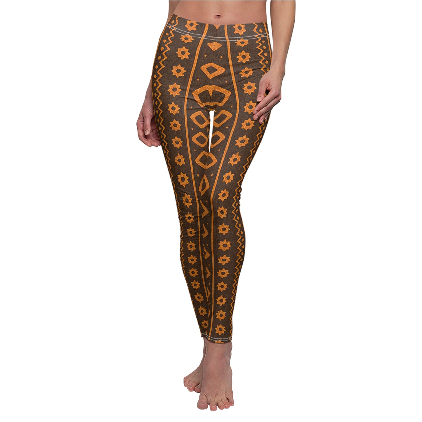 Imishu Bohemian Print Leggings