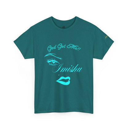 Imishu Heavy Cotton Tee - 'God Got This' Graphic Shirt for Confidence & Empowerment - Imishu